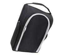 Bolsa de Zapatos de Golf Negra de Nailon, Portátil Pareja