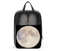 Bolsa de zapatos de luna llena brillante para viajes, uso diario, bolsa de almacenamiento antipolvo para zapatos de golf