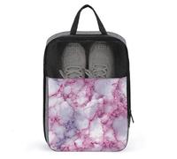 Bolsa de zapatos de mármol de lujo para viajes, uso diario, antipolvo, bolsa de almacenamiento para zapatos de golf