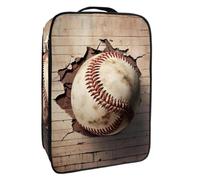 Bolsa de Zapatos de Viaje,Bolsa de Zapatos de Almacenamiento Organizador portátil Impermeable,Muro de Piedra Retro de béisbol