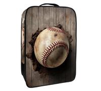Bolsa de Zapatos de Viaje,Bolsa de Zapatos de Almacenamiento Organizador portátil Impermeable,Muro de Piedra Retro de béisbol