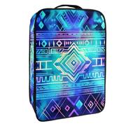Bolsa de Zapatos de Viaje,Bolsa de Zapatos de Almacenamiento Organizador portátil Impermeable,patrón de Color Estilo Boho