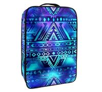 Bolsa de Zapatos de Viaje,Bolsa de Zapatos de Almacenamiento Organizador portátil Impermeable,patrón de Color Estilo Boho