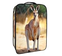 Bolsa de Zapatos de Viaje,Bolsa de Zapatos de Almacenamiento Organizador portátil Impermeable,Retrato de Animal Canguro