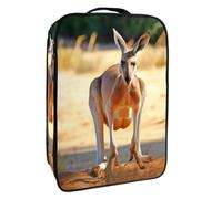 Bolsa de Zapatos de Viaje,Bolsa de Zapatos de Almacenamiento Organizador portátil Impermeable,Retrato de Animal Canguro