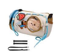 Bolsa delantera de travesaño para bicicleta, organizador multifuncional | Bolsa delantera para bicicleta impermeable 2 l viajes al aire libre senderismo Mountain Bike Aventura Ciclismo Vengadores