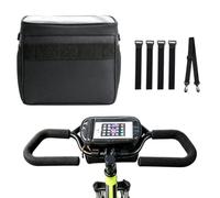 Bolsa Delantera para Bicicleta Organizador Impermeable con Correa | Almacenamiento Para Manillar De Bici Para Desplazamientos Urbanos, Viajes en Ruta, Ciclismo y Senderismo, Mujer y