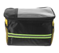 Bolsa Delantera para Manillar de Bicicleta, , Ultraligera | Oxford, Compartimentos Múltiples, Instalación Rápida, Visibilidad Nocturna, para Trayectos Diarios y Bici