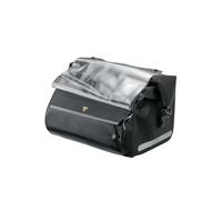 TOPEAK Handlebar Dry Bag, with New Fixer 8, Black Color Version Alforja, Sin género, Black, Talla única