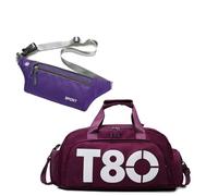 Bolsa Deporte Fitness (Morado)