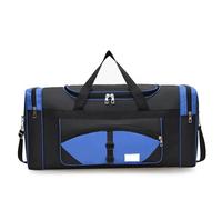 Bolsa Deporte Mujer Y Hombre Bolso de Gran tamaño Multifuncional Adecuado for Viajes, Actividades físicas y excursiones al Aire Libre(Blue)