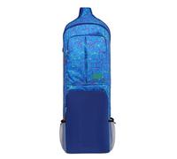 Bolsa Deporte Mujer Yoga Mat Carrier Bag with Zipper Pocket Handle Portable Handbag for Pilates(Blue)