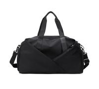 Bolsa Deporte Women Gym Sports Bag Waterproof Swimming Yoga Mat Pink Weekend Travel Duffle Bags For Women Sport Fitness Shoulder Handbag(Black)