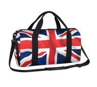 Bolsa deportiva abstracta de la bandera del Reino Unido, bolsa de lona para fin de semana, bolsa de viaje, gimnasio, equipaje, bolsa de lona para niños, niñas, niños, mujeres y hombres