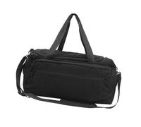 Bolsa deportiva compacta resistente al agua, bolsa de hombro informal para gimnasio, entrenamientos, escapadas, compartimentos de almacenamiento organizados, práctica gimnasio, Black, Mass Beauty