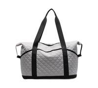 Bolsa deportiva con capacidad para fitness, viajes, fin de semana, equipaje durante la noche con separación seca y húmeda, ampliable para viaje deportivo, equipaje, fin de semana, fitness, gimnasio