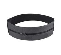 Bolsa Deportiva con Cintura elástica Reflectante, Bolsillo Doble Cremallera, for Correr, Gimnasio, Yoga, riñonera for teléfono para Walking, Deporte(Dark Grey)