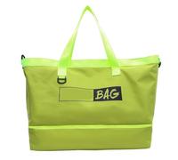 Bolsa deportiva de entrenamiento con compartimento para zapatos para deportes, bolsa de gimnasio grande para deportes, seco y húmedo separado, Green