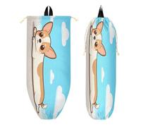 Bolsa deportiva de gimnasio con bolsillos con cremallera, mochila deportiva para adultos, uso diario en la playa, perro largo de dibujos animados, chihuahua