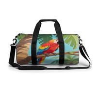 Bolsa deportiva de gimnasio para mujeres y hombres, bolsa de viaje para fin de semana, loros que hablan, bolsa de viaje para viajes, natación, fitness, entrenamiento, deportes, bolsa de lona