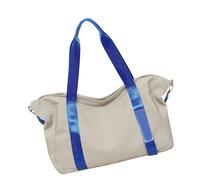 Bolsa deportiva de gimnasio para mujeres y niñas, bolsa de viaje ligera, para fines de semana, resistente al agua, para la noche, para deportes y gimnasio, Gray, Mass Beauty