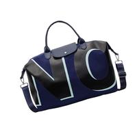 Bolsa deportiva de gran capacidad para fitness, viajes, fin de semana, equipaje de moda, letras de moda, gimnasio, durante la noche, fitness, viajes, entrenamiento, gimnasio, equipaje impermeable