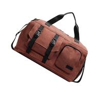 Bolsa deportiva de gran capacidad para fitness, viajes, fines de semana, equipaje durante la noche con compartimento para zapatos, gimnasio, gran capacidad, viajes, entrenamiento, fitness, con