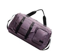 Bolsa deportiva de gran capacidad para fitness, viajes, fines de semana, equipaje durante la noche con compartimento para zapatos, gimnasio, gran capacidad, viajes, entrenamiento, fitness, con