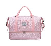 Bolsa deportiva de gran capacidad para fitness, viajes, fines de semana, para la noche, con compartimento para zapatos, equipaje de viaje para fitness, equipaje de viaje, gran hombro, deporte