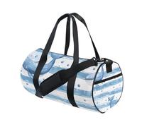 Bolsa deportiva de lona para gimnasio, viajes, equipaje, palabras clave, ballena encantadora para fin de semana, deportes, vacaciones, baile, multicolor
