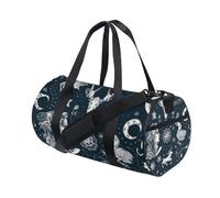 Bolsa deportiva de lona para gimnasio, viajes, equipaje, signos del zodiaco para fin de semana, deportes, vacaciones, baile