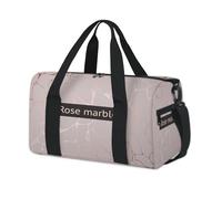 Bolsa deportiva de mármol rosa para fin de semana, bolsa de viaje casual, para viajes, gimnasio, para niños, niñas, niños, mujeres y hombres