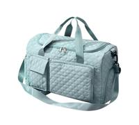 Bolsa deportiva de transporte, bolsillo pequeño de gran capacidad, interior espacioso, cremalleras fuertes, tela transpirable, cierre seguro, separación húmeda y seca con bolsillo pequeño, gran