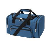 Bolsa deportiva de viaje para gimnasio, Azul real, 43,18 cm, Bolsa de viaje pequeña para fin de semana