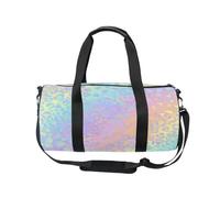 Bolsa deportiva de viaje para gimnasio, con estampado de leopardo y guepardo y arcoíris, para mujeres y hombres, piel de animal, para gimnasia, baile, fin de semana, para pasar la noche, fitness