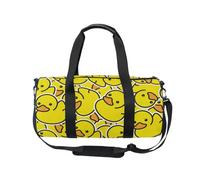 Bolsa deportiva de viaje para gimnasio, para mujeres y hombres, bonito pato de animales, bolsa de gimnasia y baile, bolsa de fin de semana, bolsa de hospital para entrenamiento de fitness, multicolor