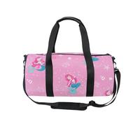 Bolsa deportiva de viaje para gimnasio, para mujeres y hombres, diseño de estrella de mar de sirena, bolsa de baile, fin de semana, bolsa de viaje para entrenamiento de fitness, bolsa de hospital