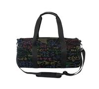 Bolsa deportiva de viaje para gimnasio, para mujeres y hombres, fórmula matemática, bolsa de baile, fin de semana, bolsa de viaje para entrenamiento de fitness, bolsa de hospital, multicolor, Bolsa de