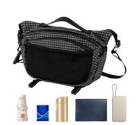 Bolsa deportiva genérica para hombre | Impermeable Shoulder Pouch & Chest Chaleco Bag | Lightweight Anti-Theft Travel Sling Bagfor Outdoor Adventures, Cycling, Camping, Fishing, Workouts & Urban