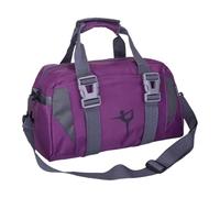 Bolsa deportiva ligera de hombro con correa ajustable, 45 x 25 x 20 cm, de nailon, para gimnasio, fitness, viajes al aire libre, Purple, Uso diario