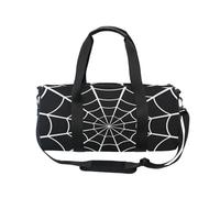 Bolsa deportiva para gimnasio, viajes, telaraña, oscura, para mujeres y hombres, Halloween, gótica, para gimnasia, baile, fin de semana, bolsa de noche, fitness, entrenamiento, bolsa de viaje