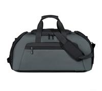 Bolsa deportiva para hombre con compartimento para zapatos, impermeable, bolsa de viaje para fitness, bolsa de fitness lista para viajes, con sección dedicada para zapatos, repelente al agua, como lo