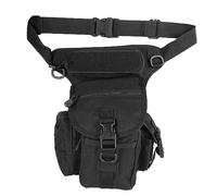 Bolsa Deportiva para Piernas, Productos para Exteriores, Bolsa Deportiva con Cremalleras Metálicas Resistentes, Bolsa para Piernas para Ciclismo, Cintura, Bolsa Cartuchera de Viaje