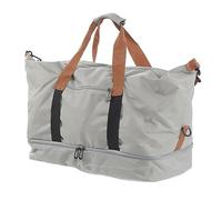 Bolsa Deportiva para Viajes, Fitness, Tennis y Hiking - Diseño Amigable con Múltiples Bolsillos para Hombres y Mujeres (Gray)