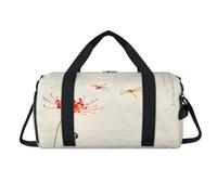 Bolsa deportiva tradicional japonesa con compartimento para zapatos, bolsas japonesas para fin de semana, viajes, gimnasio, organizador de equipaje para mujeres, hombres, niños y niñas