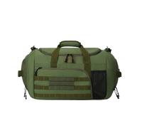 Bolsa Deportiva Viaje Bolso de Mano for Gimnasio y Fitness for Hombre Mujer, Bandolera Grande for Caza, Bolsas tácticas Molle for Deportes Acampada al Aire Libre, Paquete Lona un Solo Hombro(Green)