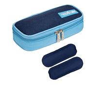 Bolsa diabética ONEGenug Enfriador de insulina y medicamentos 20x4x9cm (azul + 2 bolsa de hielo)