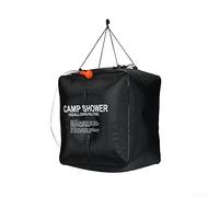 Bolsa Ducha Portátil 40L Calefacción Solar Exterior | Capacidad 40L, material PVC ecológico, calentamiento solar para rápido, ideal camping senderismo