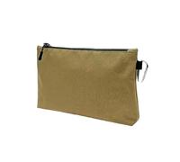 Bolsa eléctrica, bolsa de herramientas de gran capacidad con cremallera, bolsa de almacenamiento, resistente al desgaste, diseño plano de fondo, para colgar en la cintura, para camping, madera, 13,39