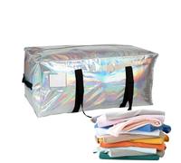 Bolsa En Movimiento - Bolsas De Almacenamiento De Ropa | Bolsas De Movimiento Con Split De Mochila | Contenedor De Organizadores De Gran Tamaño Impermeable Con Cremalleras Y Asas De Transporte